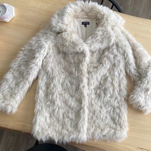 Faux fur Coat- TopShop